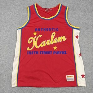 VTG Titanium Dodeca Jersey Harlem Globetrotters 125th Basketball Mens Large‎ Red